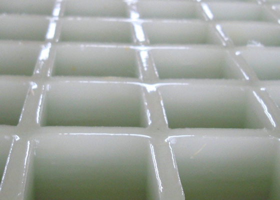 China Glasvezel + Hars vormde Grating van de basis Plastic Vloer Aangepaste 38MM leverancier