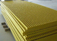 Antislip Gele Kleuren Plastic Vloer Grating Aangepaste Dimeensions leverancier