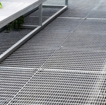 Heavy Duty Hot DIP Galvanized Steel Bar Grate Floor Grating Weight Per Square Meter