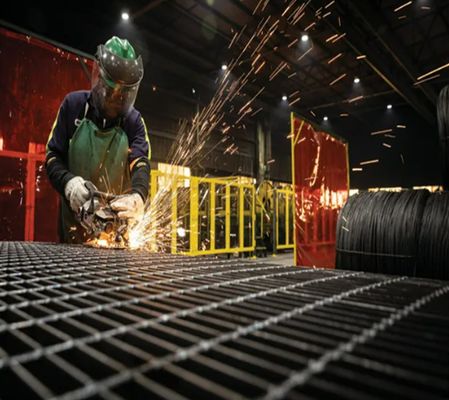 Roestvrij Gegalvaniseerd Stalen Rooster Platform Getand Stalen Rooster