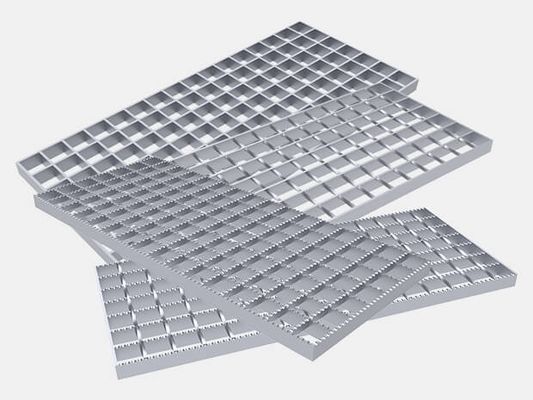 Zware galvaniseerde stalen rooster Manhole Cover Trap Tread Floor Drain voor Plazas