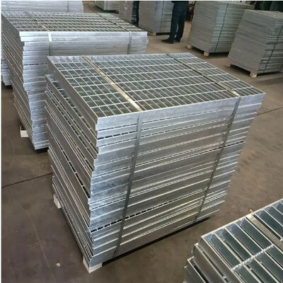 Hot Dip Galvanized High Strength Steel Grating with Serrated Bar for Safety and Durability