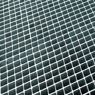 Gelast gelast stalen rooster met gezaagd oppervlak voor platformwandelpaden