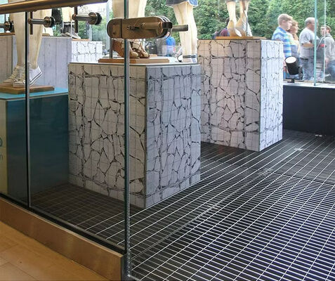 Zwaar uitgevoerde thermisch verzinkte stalen roosterroosters tegen fabrieksprijs