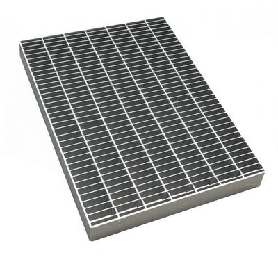 Buiten Hot DIP gegalvaniseerd staal trappenvoet met 25 x 3 tot 100 x 8 lagerbalk en ANSI/NAAMM standaard