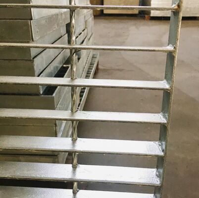 ANSI-standaard roestvrij staal zware trappenbanden voor industriële veiligheid