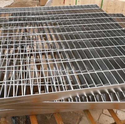 Heavy Duty Anti-Sliding Steel Grating Drain Cover met zuur/alkali bestand eigenschappen voor buitengebruik
