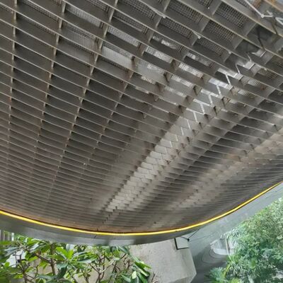 Roestvrij staal 316 brandwerend stalen rooster voor decoratief plafond en structurele gebruik