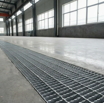 Australië Standard Hot Dip Galvanized Steel Grating voor trappen en industriële loopbruggen