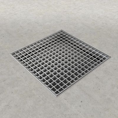 Roestvrijstalen rooster met hoge draagkracht en antislip Q235/Q345/SS304/SS316 Materiaal